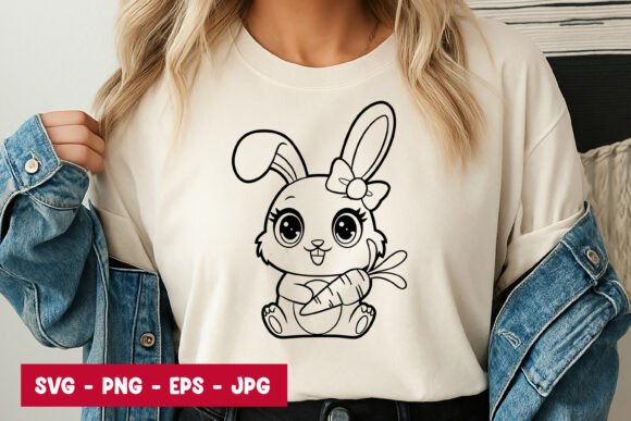 Download Cute Baby Bunny Cartoon Animal SVG PNG - Cartoon animal svg Collection