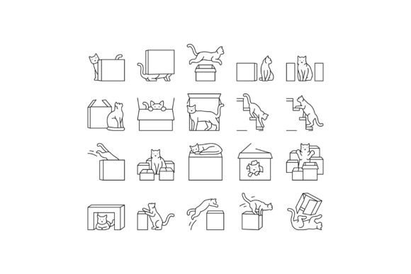Download Preposition English Language Icons Set - English language Collection