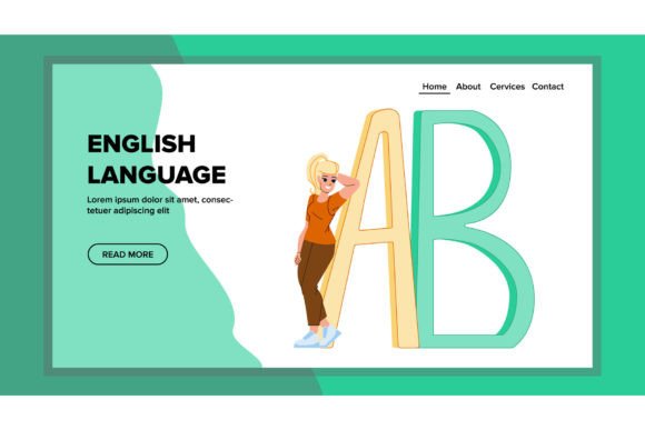 Download English Language Vector - Premium Resources